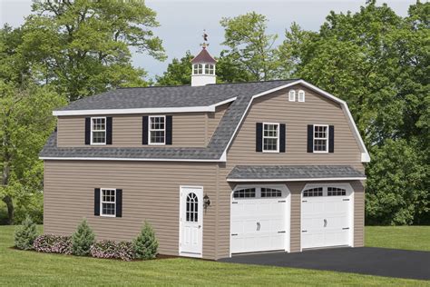 2 story gambrel garage